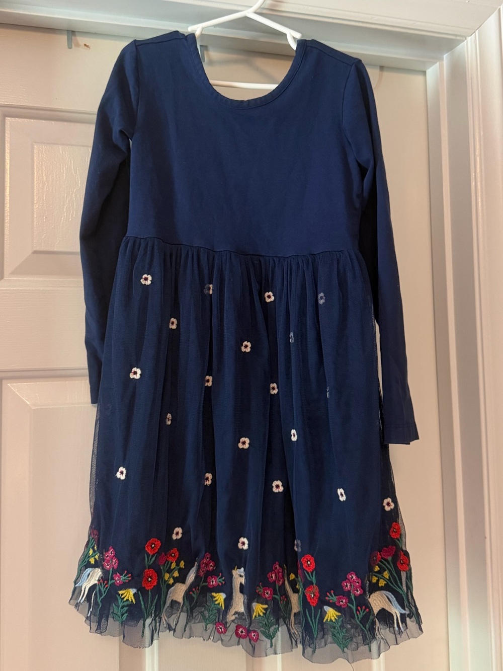 Hanna Andersson Size 6-7 Unicorn Dress